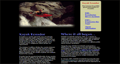 Desktop Screenshot of kayakecuador.com
